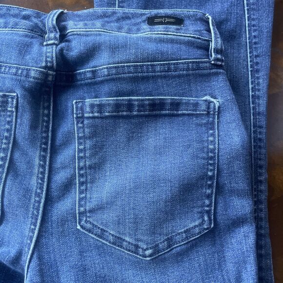 Liverpool Straight Blue Jeans Size 2 Size 26 Raw Hem - Picture 4 of 13